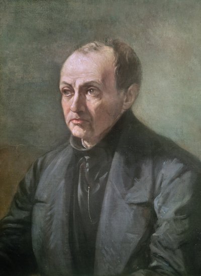 Auguste Comte (1798-1857) by Louis Jules Etex
